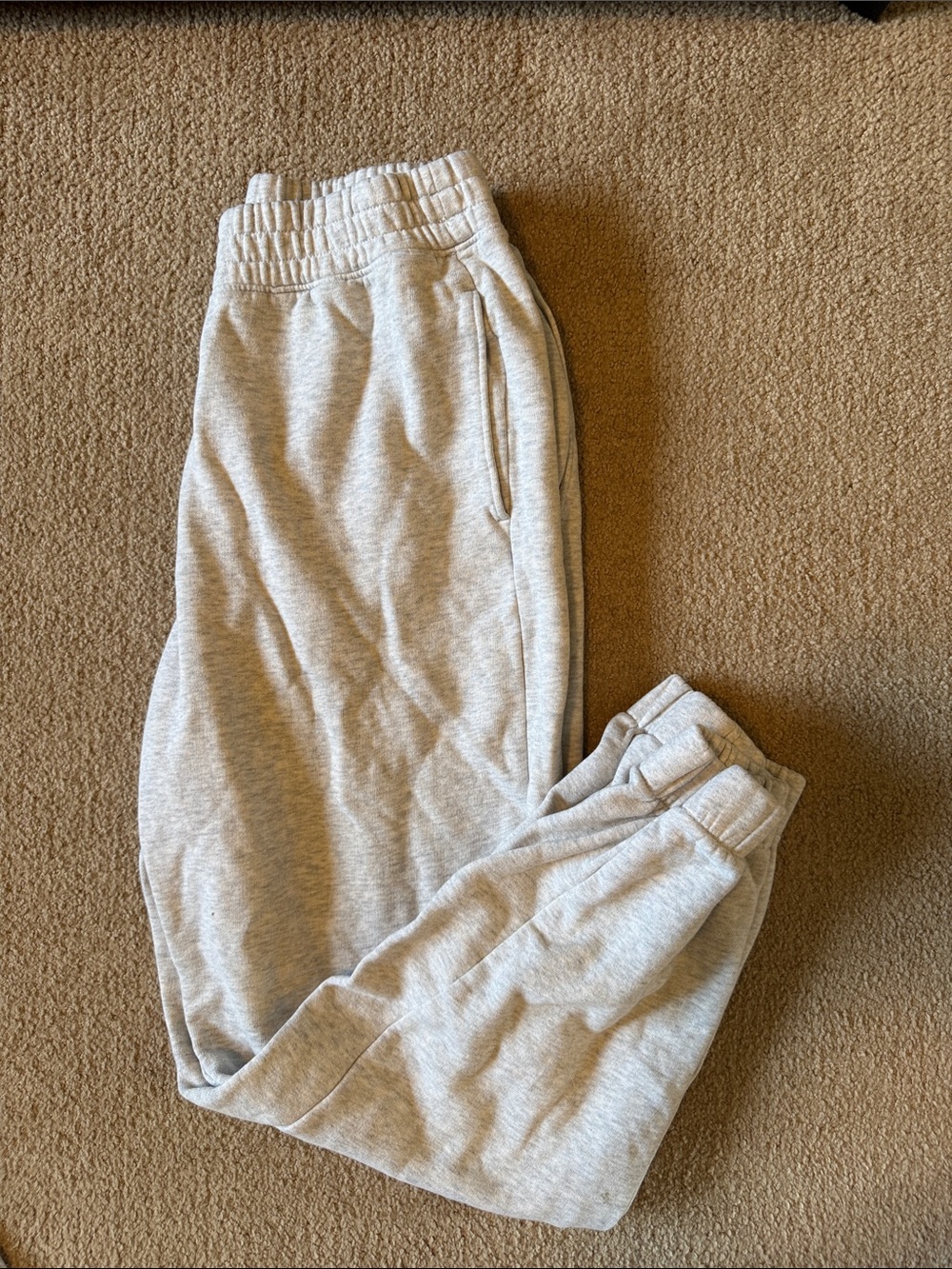 Hollister Light Gray Heather Women's Jogger Sweatpants